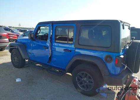 2024 Jeep Wrangler 4-Door Sport S 4X4 from USA, damaged, VIN 1C4PJXDG3RW338935